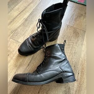 Ariat Black Leather Men's Boots